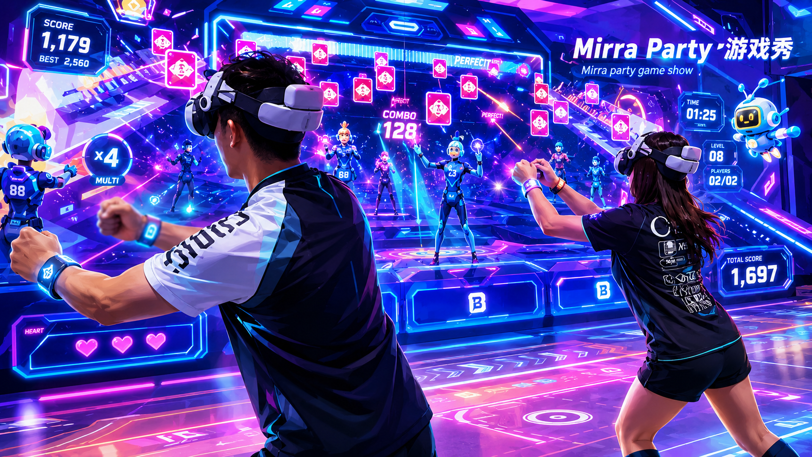 多人 VR 音乐互动现场