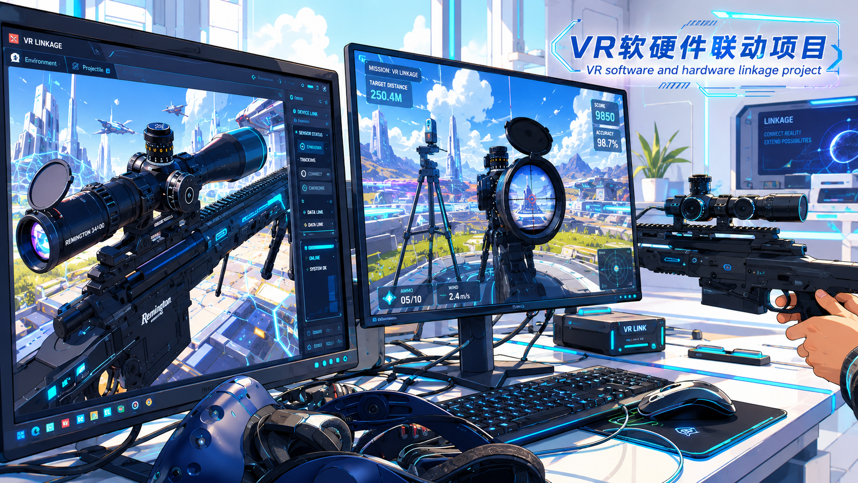 VR 软硬件仿真项目设备